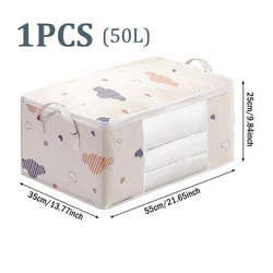 Large Capacity Dust-Proof Quilt and Bedding Storage Organizer Bag (1PCS 50L)