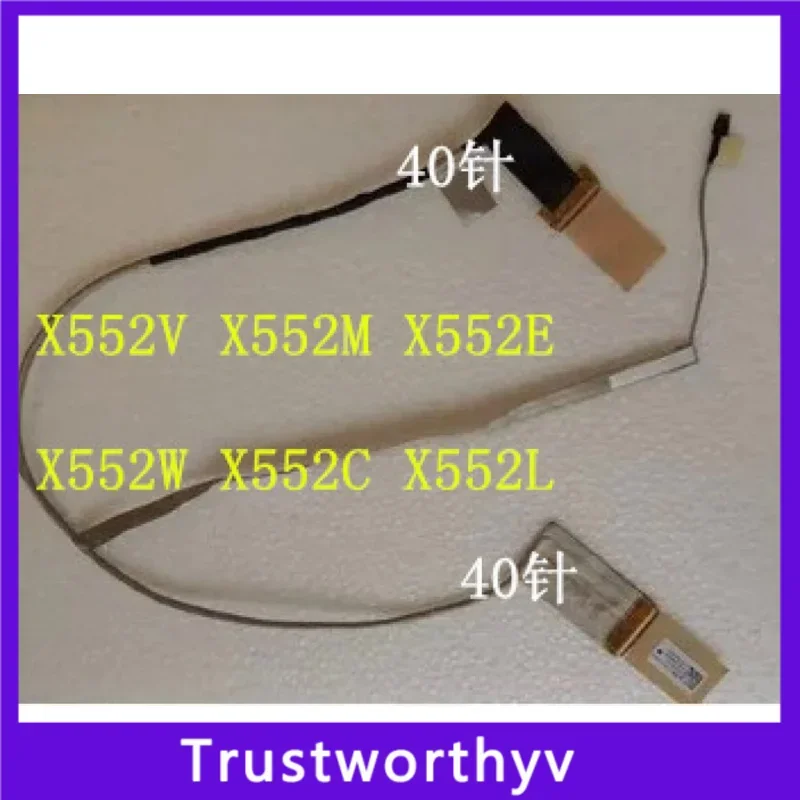 

New notebook LED LCD screen LVDS video flex ribbon connector cable for Asus X550 x550va x550l x550c x550d xjia 14-01m6000