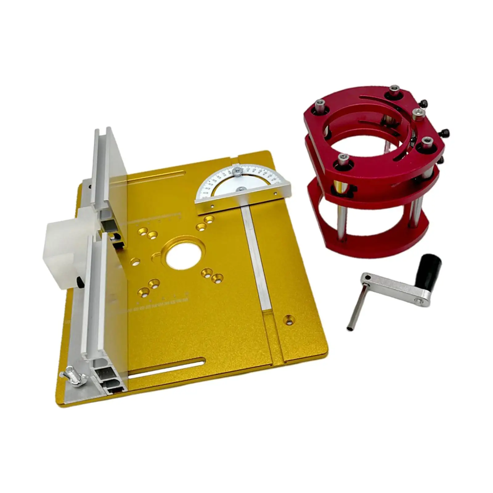 Precision Router Lift Table for Table Saw Carpentry Tool Wood Router Trimmer Precision Router Lift Table for Table Saw Carpentry Tool Wood Router Trimmer