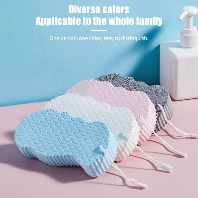 Bath Exfoliator Esponja Exfoliante Soft Sponge Body Scrubber Bath Exfoliating Scrub Sponge Shower Brush Body Skin Cleaner Dead Skin Remover