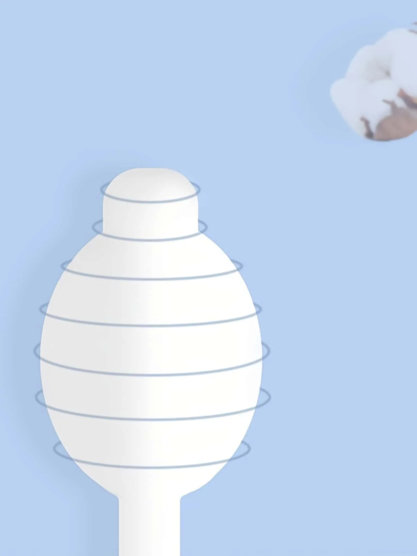 1pc-Pet cotton swab, a dual-use large tip for ear and skin cleaning, gentle care for cats and dogs