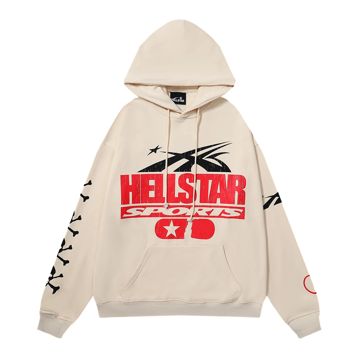 Hellstar Men's Hoodie Women's hoodie Loose Casual Printed pattern 2024 New Pure Cotton Material  Hip-hop