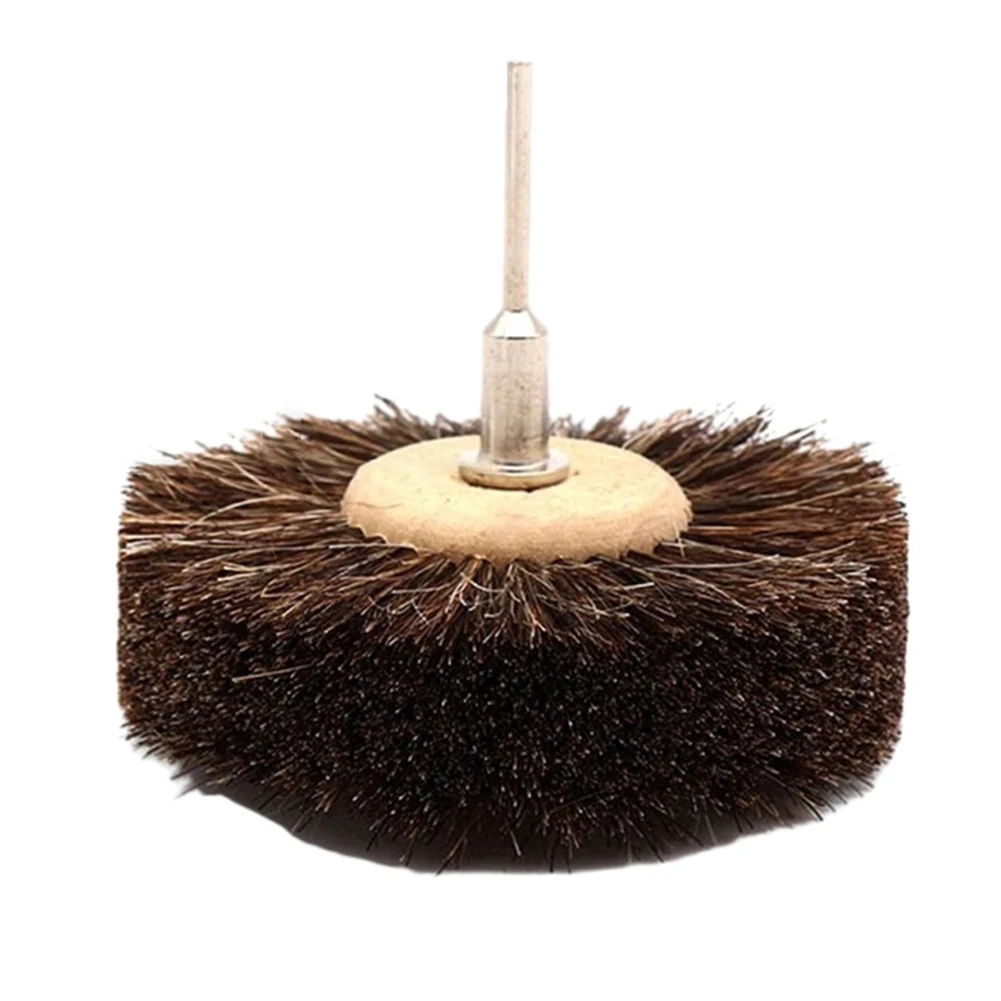 

Rotary Tool Sisal Filament Hair Brush Grinding Wheel 3 Handle Design Saves Time and Effort Environmentally Friendly