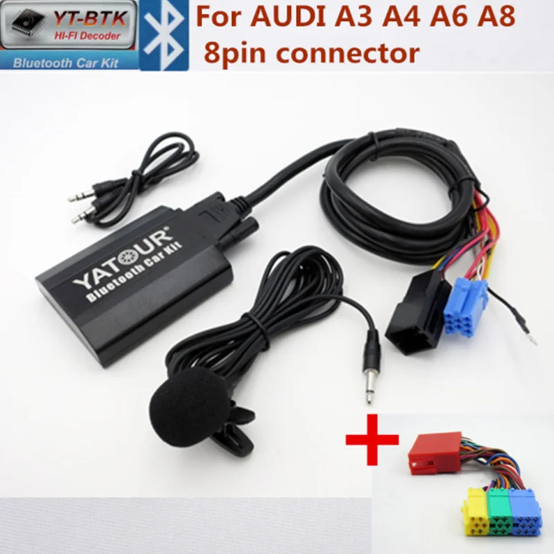 Yatour Car Audio Bluetooth Kit for Audi A3 A4 A6 A8 AllRoad TT