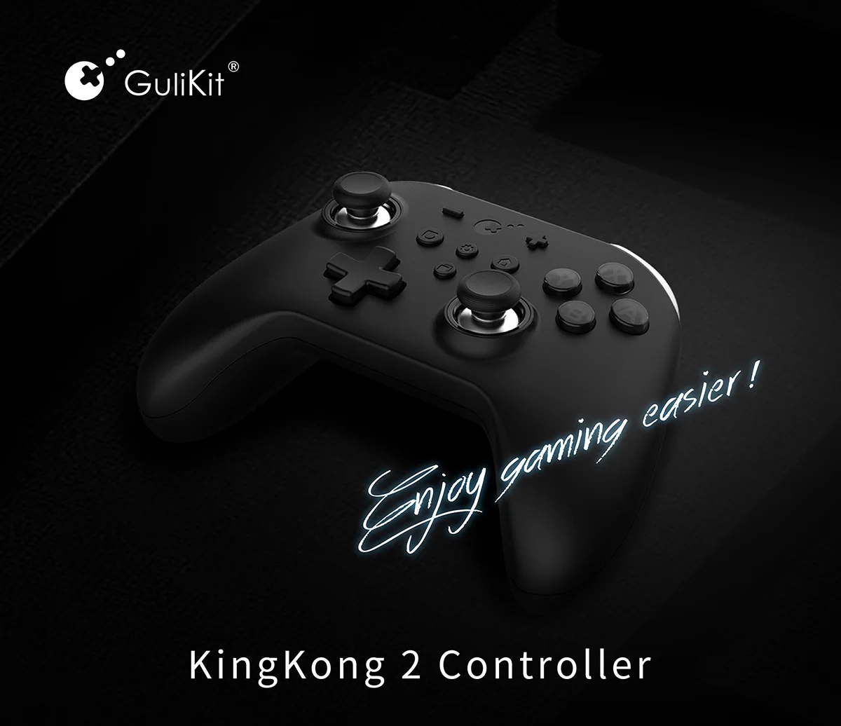 GuliKit Kingkong NS09 Pro 2 NS08 Wireless Bluetooth Gamepad Game Controller For NS Switch PC TV Box Raspberry Gamepads Joystick