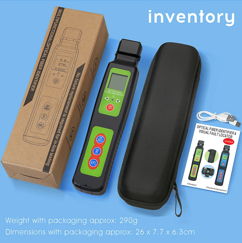 AUA-40A/40D Fiber Optic Identifier Fiber Cable Testing Tool Live Optical Fiber D