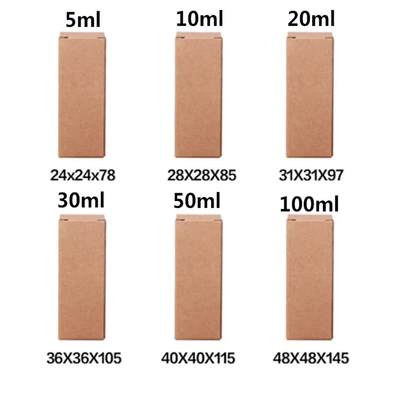 100 개/몫 10ML  100Ml 18MM 고무 헤드 Dropper 에센셜 오일 병 포..