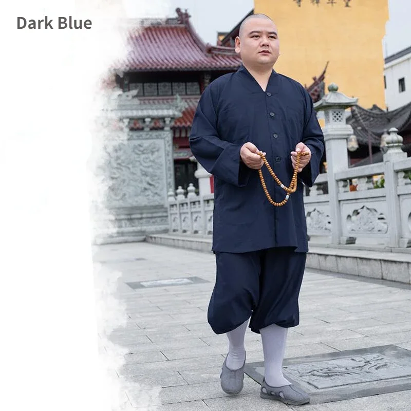 Di modo Unisex Shaolin Monaco Buddista Garan Cappo... – Vicedeal