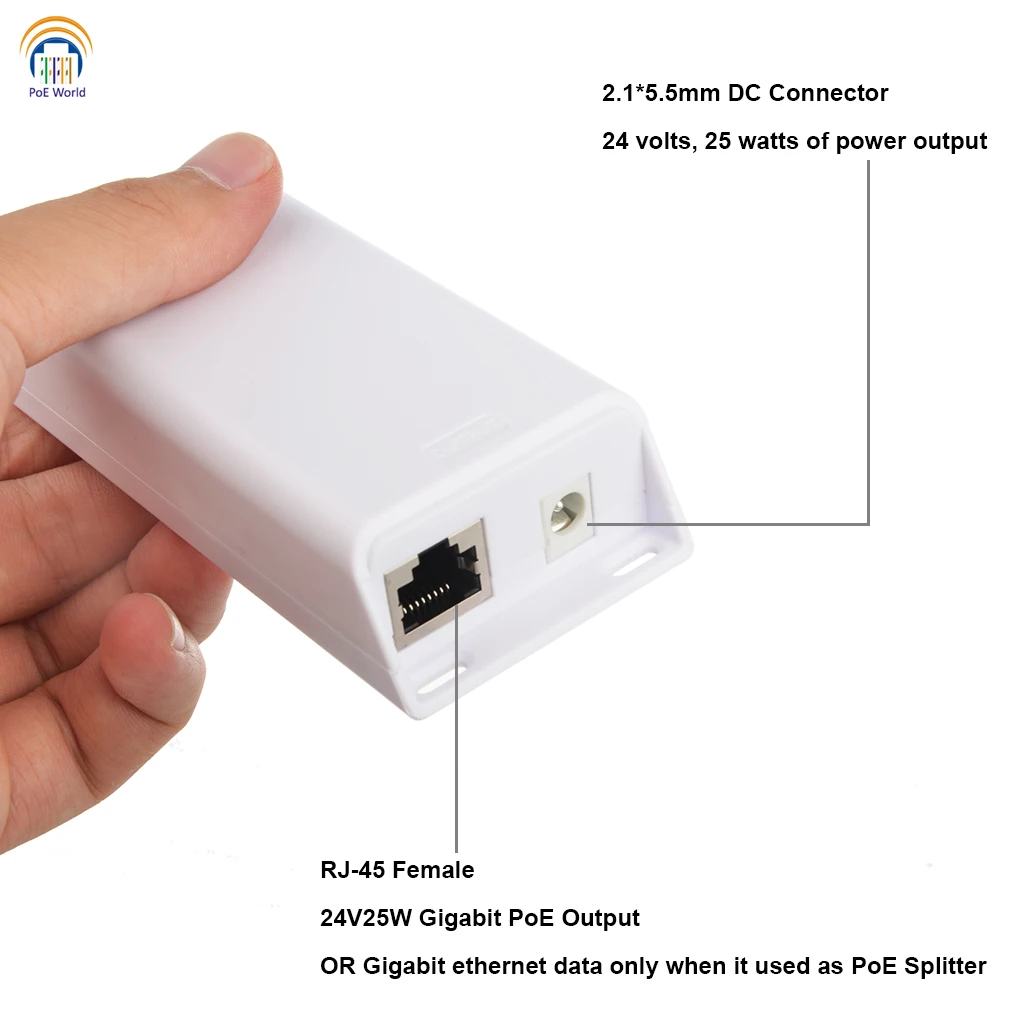 48V  24V POE ȯ й ̴  802.3af/at  24V UBNT Mikrotik ġ 24Volt 25W  нú
