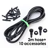 Hot Car Auto Windshield Washer Hose Wiper Blade Pipe Jet Spray Nozzle Water Fluid Tube Joiner Connector Replacement Kit 5