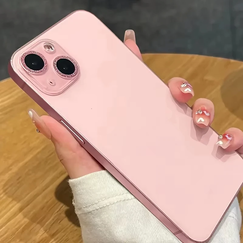 Bling Glitter Tempered Glass Camera Lens Protector