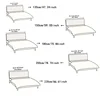 Leaves Jacquard Headboard Cover Luxury Soft Short Plush Bed Head Cover All-inclusive Bedside Protector Cover Slipcovers Bedroom 2