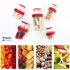 Fresh-keeping Food Container Fruit Salad Yogurt Box Kitchen Container For Cereals Double-layered Portable Travel Storage Jars 2
