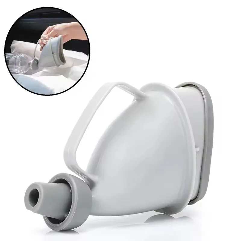 Baby Travel Urinal Female Pee Funnel Male Urinal Outdoor Portable Car Travel Child Adult Urinary Funnel Peeing Standing Camping Toilet Portable Urine Bottle