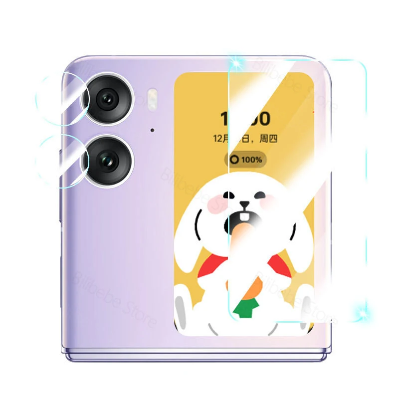 Durable Back Lens Glass Protector for Flip Phone Camera & Small Screen
