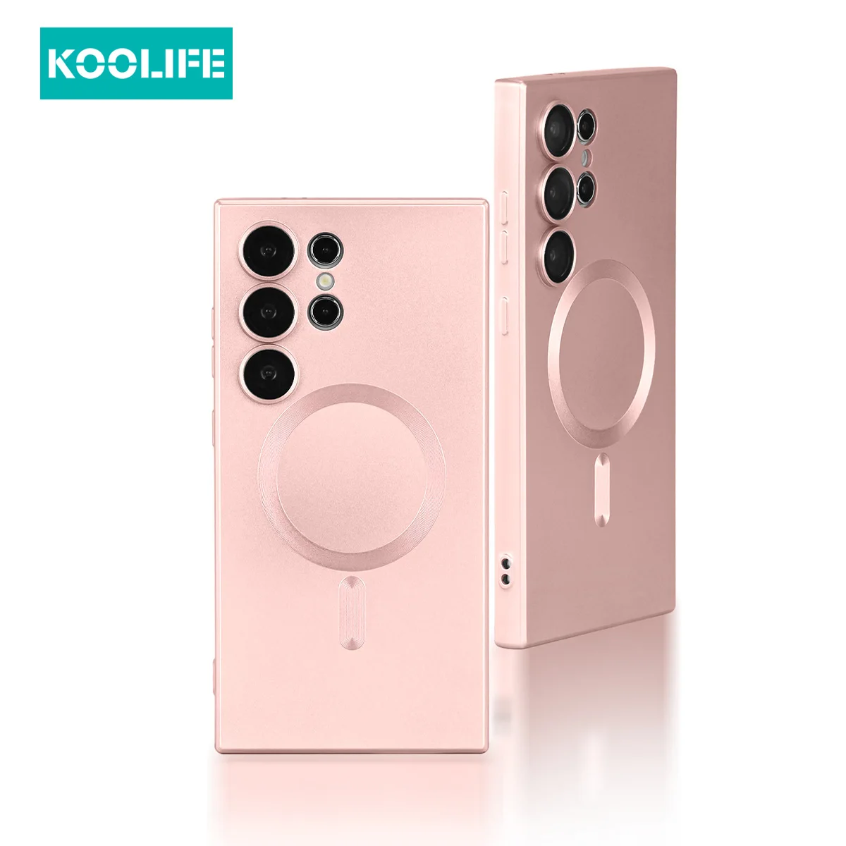 Koolife Magnetic All-Inclusive Soft Silicone Phone Case