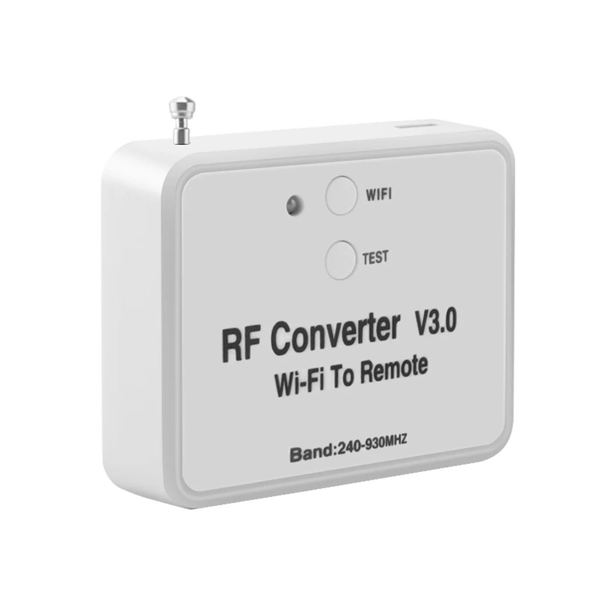 

Универсальный беспроводной преобразователь Wi-Fi в радиочастотный телефон вместо пульта дистанционного управления 240-930 МГц для умного дома