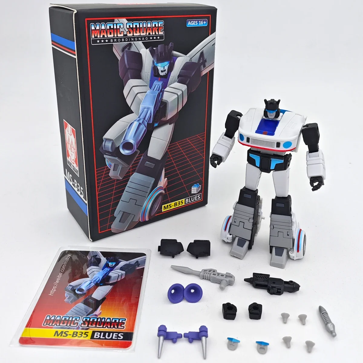 Magic Square MS-B35 MS TOYS Transformation Toy MSB35 Blues