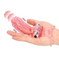 Leistungs starke Finger Vibrator Ärmel weibliche Mastur bator Sexspielzeug Vagina g Punkt Massage Klitoris Stimulator Dildo Erwachsenen Sex Produkt 3
