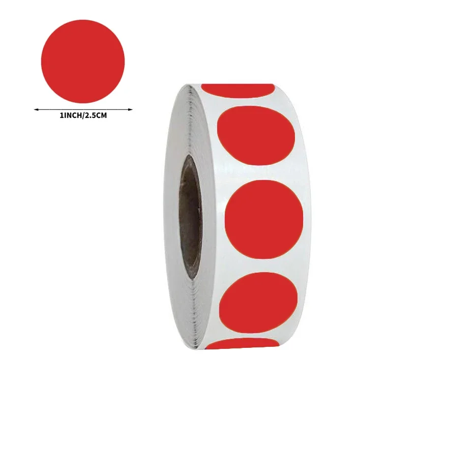 empty red round