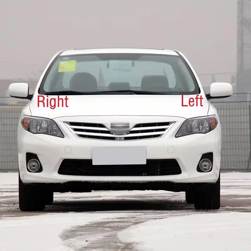 1 Pair Car Front Windshield Wrap Corner Trim Cover Auto Wiper Side Trim Accessories 53823-0 For Toyota Corolla 2007-2013