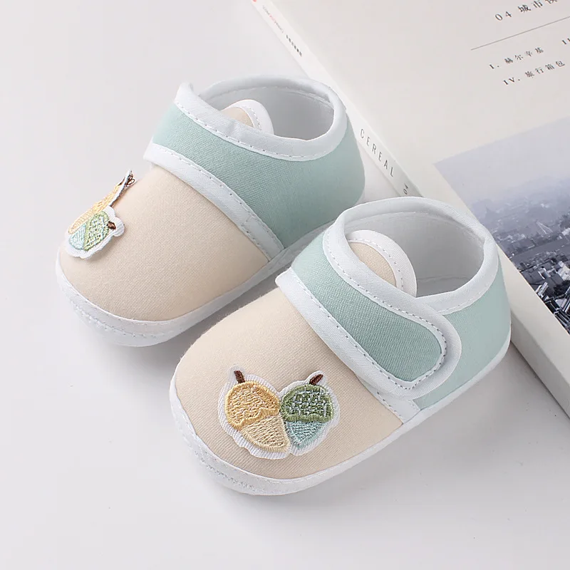 

Infant Toddler Baby Boy Girl Soft Sole Crib Shoes Sneaker Newborn Cute Kids First Toddler Baby Shoes