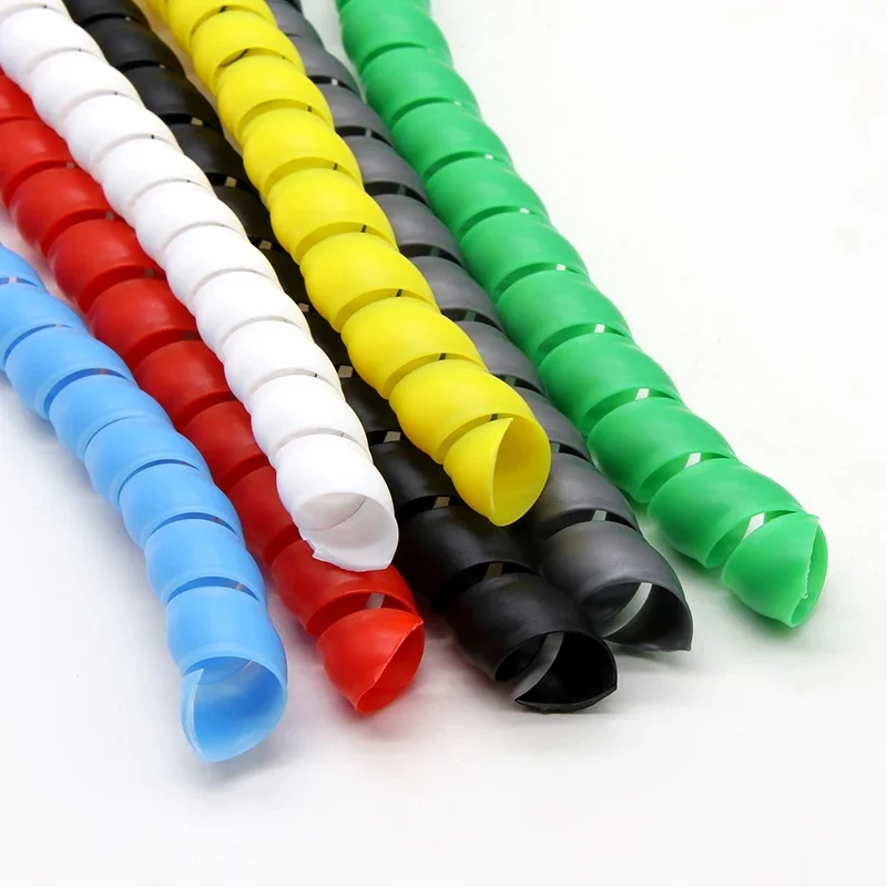 スパイラルラップ 1メートル ワイヤー ケーブルオーガナイザー 10mm 14mm 難燃ケーシングスリーブ チューブ パイプ スパイ  Amazon.co.jp: スパイラルラップ 1メートルケーブル スパイラルラップ チューブ ライン ワイヤー プロテクター オーガナイザー 8mm  32mm 42mm ... 1メートルのスパイラルケーブル保護スリーブ、8mmから40mmのワイヤーオーガナイザー巻き取りチューブ、ケーブル管理を強化 ガード