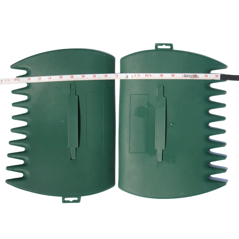 Garden Leaf Scoops Portable Garden and Yard Leaf Scoops Hand Rakes for Leaves Lawn Debris and Trash Pick Up