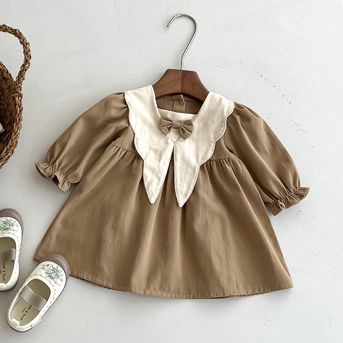 Autumn Spring 0-4Yrs Baby Girl Party Dress - Uniqwear