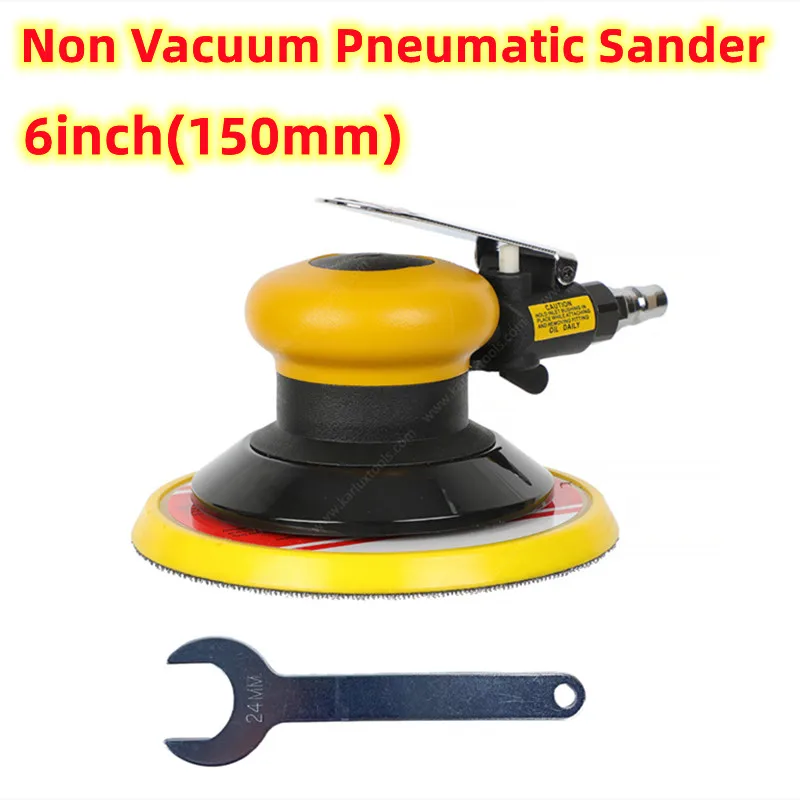 6inch 150mm Air Random Orbital Sander Low Vibration Power Sanding Tools