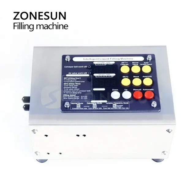 ZONESUN Автоматический парфюмерный масляный фильтр, бутылка для воды для напитков, высокоточная термостойкая машина для розлива жидкостей ZS-DPYT1500 4