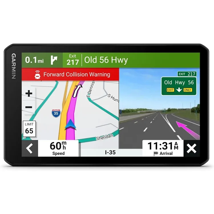 

Garmin DriveCam™ 76, Large, Easy-to-Read 7” GPS car Navigator, Built-in Dash Cam, Automatic Incident Detection, High-Resolution