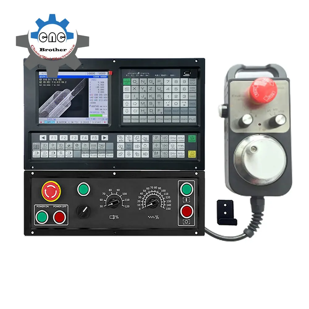 Cnc Milling Controller Tac2003m/tac2004m/tac2005m 8 Inch Screen3/4/5 Axis  Control System+operation Panel+handwheel Mpg - Cnc Controller - AliExpress
