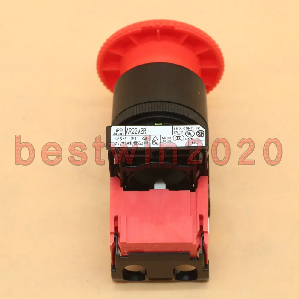 

FUJI AR22V2R-01R New Scram button switch