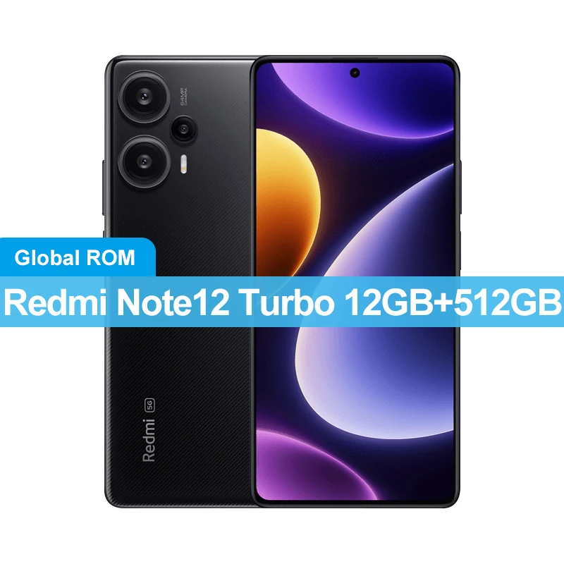 Redmi Note 12 TurboグローバルROM,snapdragon 7第2世代,6.67インチ