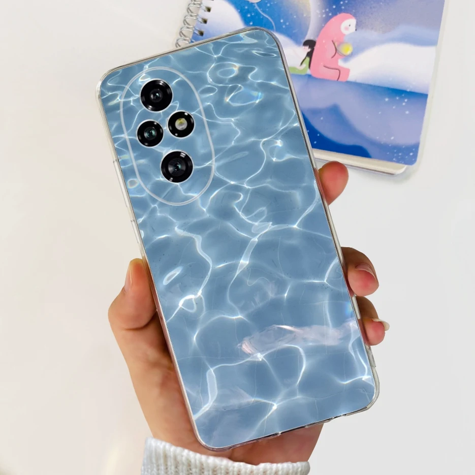 Cute Painted Clear Silicone Case - Soft Protective Cover