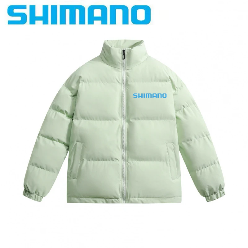 SHIMANO Men's Goose Down Jacket , Winter Fishing Suit, Warm, Snow Skiing, Mountain Climbing, Hunting Sportswear