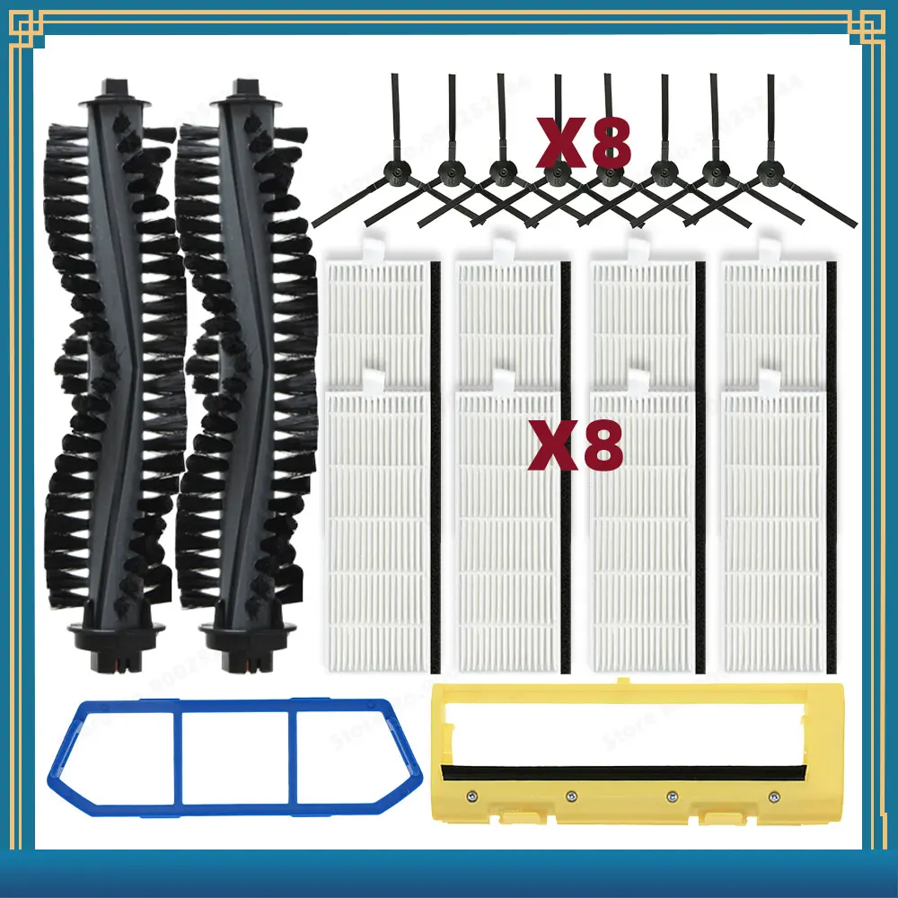 PSKOO Pièces De Rechange Compatibles Avec Ilife A40 A4S Polaris PVCR 0826 0726W Amibot Spirit Ice H2O Smart Robot Gutrend Style 220