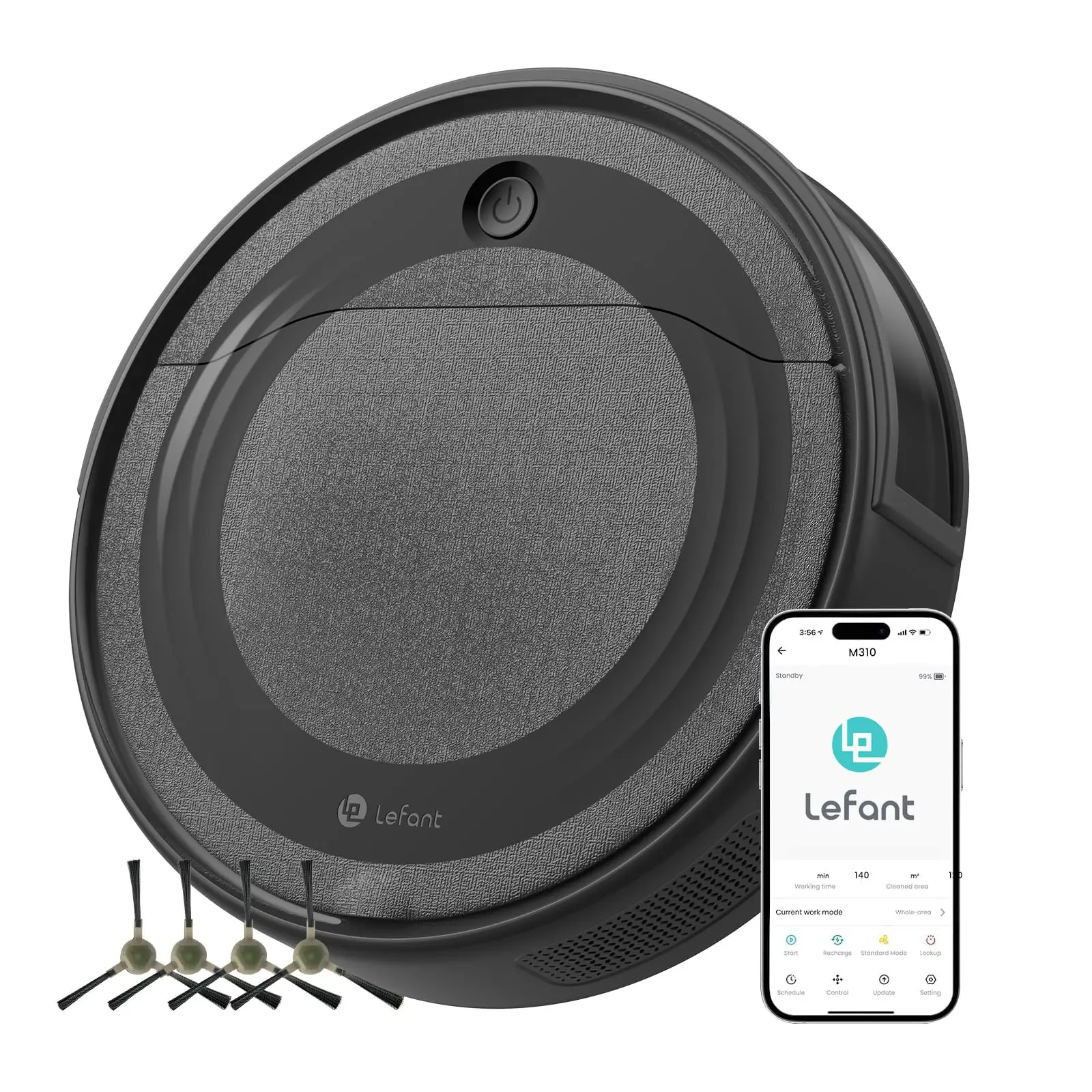 【新品未開封】Lefant M310 ロボット掃除機 4500Pa強力吸引 Amazon | Lefant M310 ロボット掃除機【高精度障害物回避