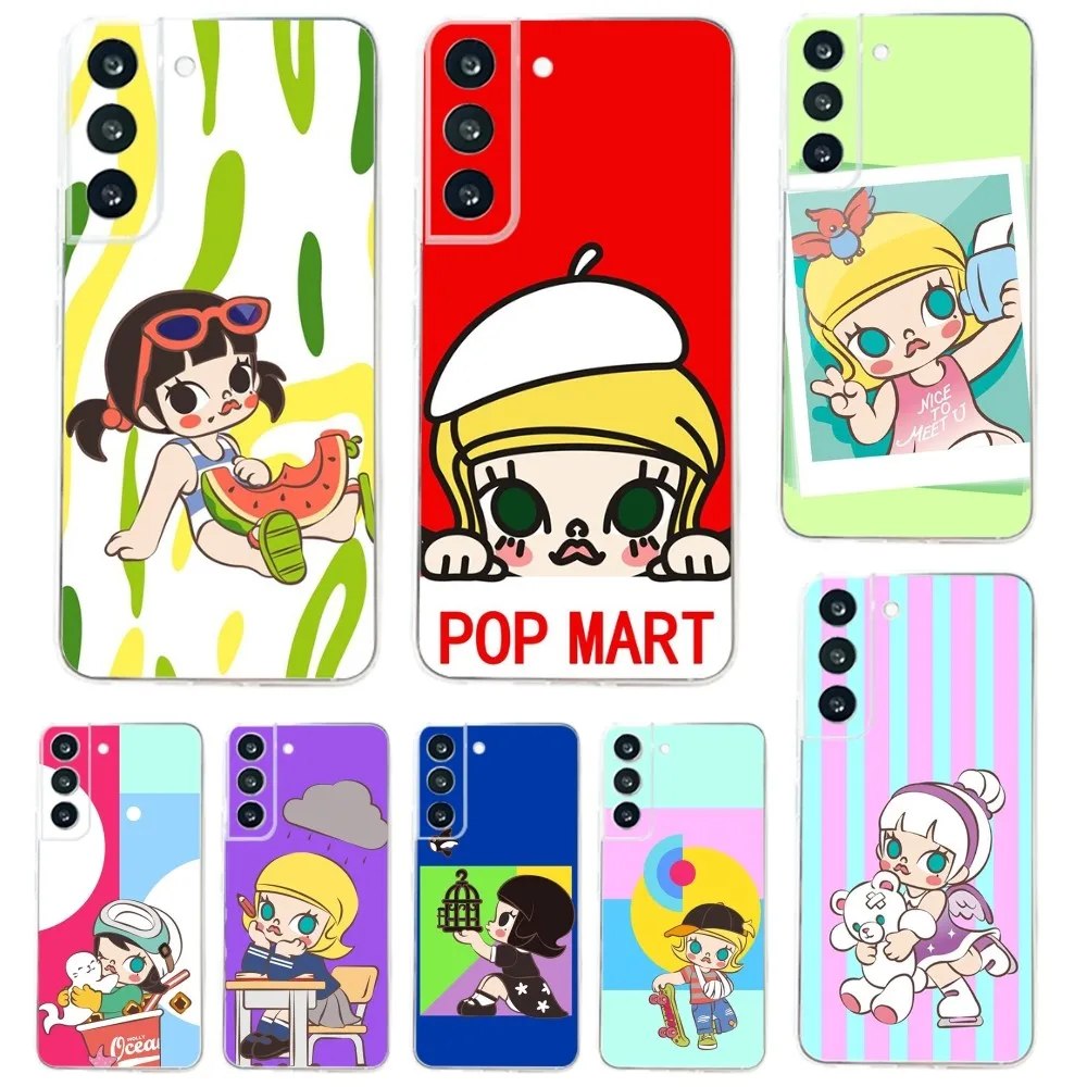 Custodia Per Telefono Giocattolo P-Pop M-Mart Per Samsung Galaxy A71,70,52,51,40,31,A50,30S,21S,03S, Note20Cover Ultra Trasparente