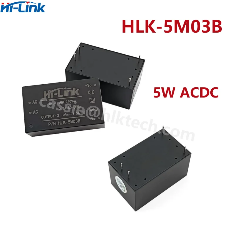 Power Adapter Power Supply Switching Power Supply Hi-Link HLK-5M05B 5M03B 5M09B 5M12B 5M24B Hi-Link 110V 220V To 3.3V 5V 9V 12V 24V CE Standard ACDC Power Converter Module