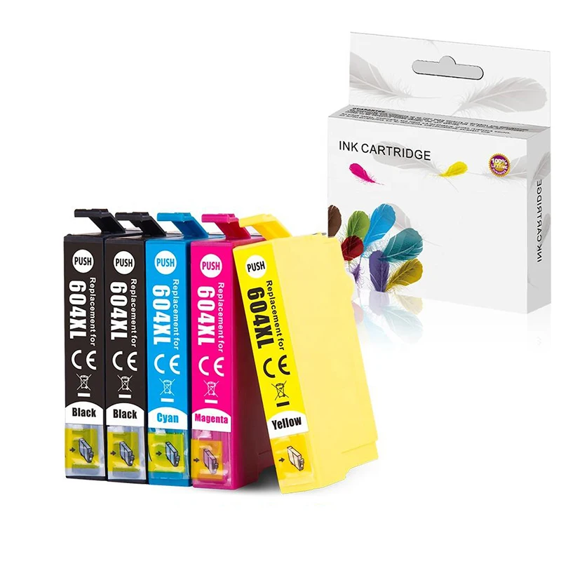 604 Xl T604 Xl 604Xl T604Xl Cartouche Cartuccia D'Inchiostro A Getto D'Inchiostro Compatibile Con Colori Premium Per Stampante Epson Xp-2200 Xp-4205