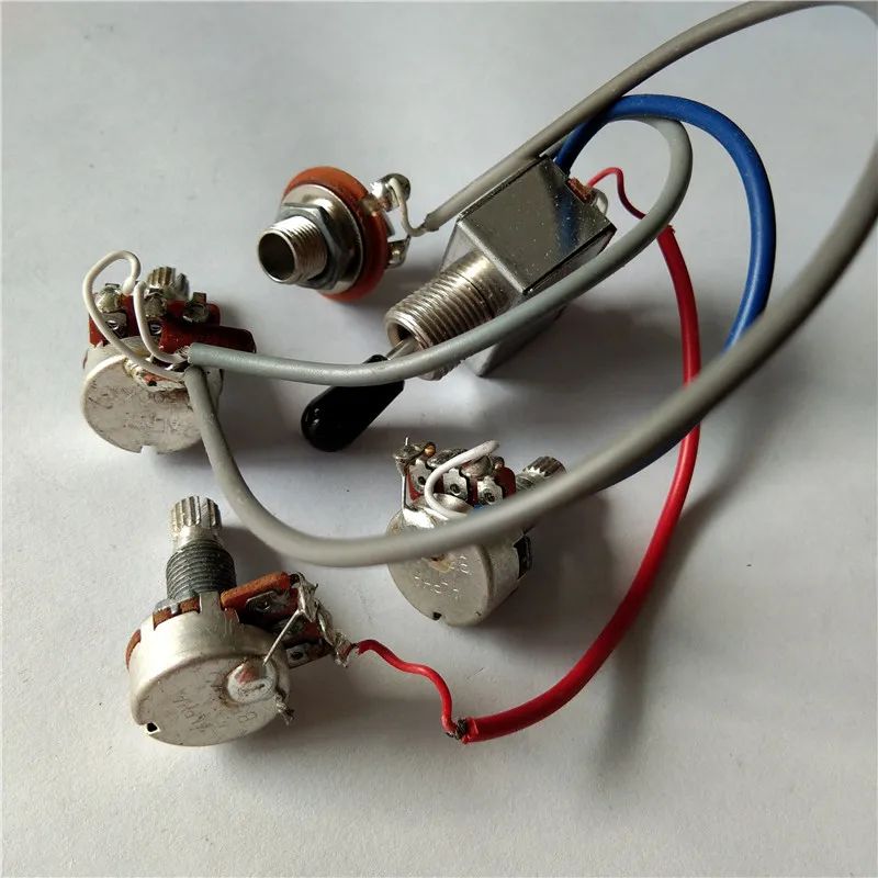 Electric Guitar and Bass Circuit, Electronic Circuit, JS B500k, Alpha A500k, Made in Korea, BJH-177, 2Pcs