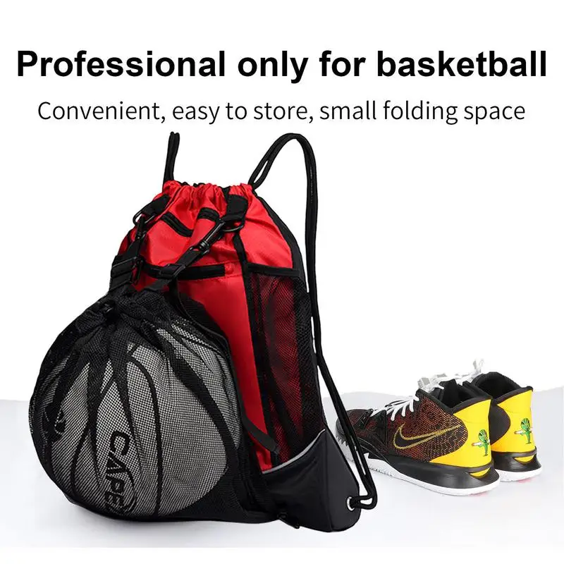 Athletico Bolsa de fútbol con cordón: mochila de fútbol para niños o niñas  también puede llevar baloncesto o voleibol