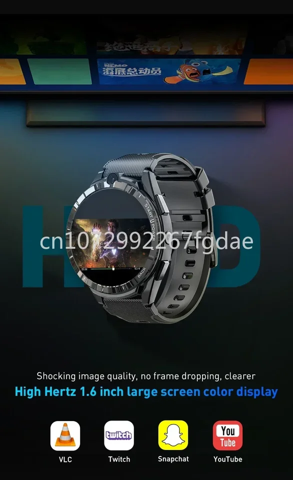 NEW Smart Watch 2022 Men GPS Nano SIM Card 4G Android 12