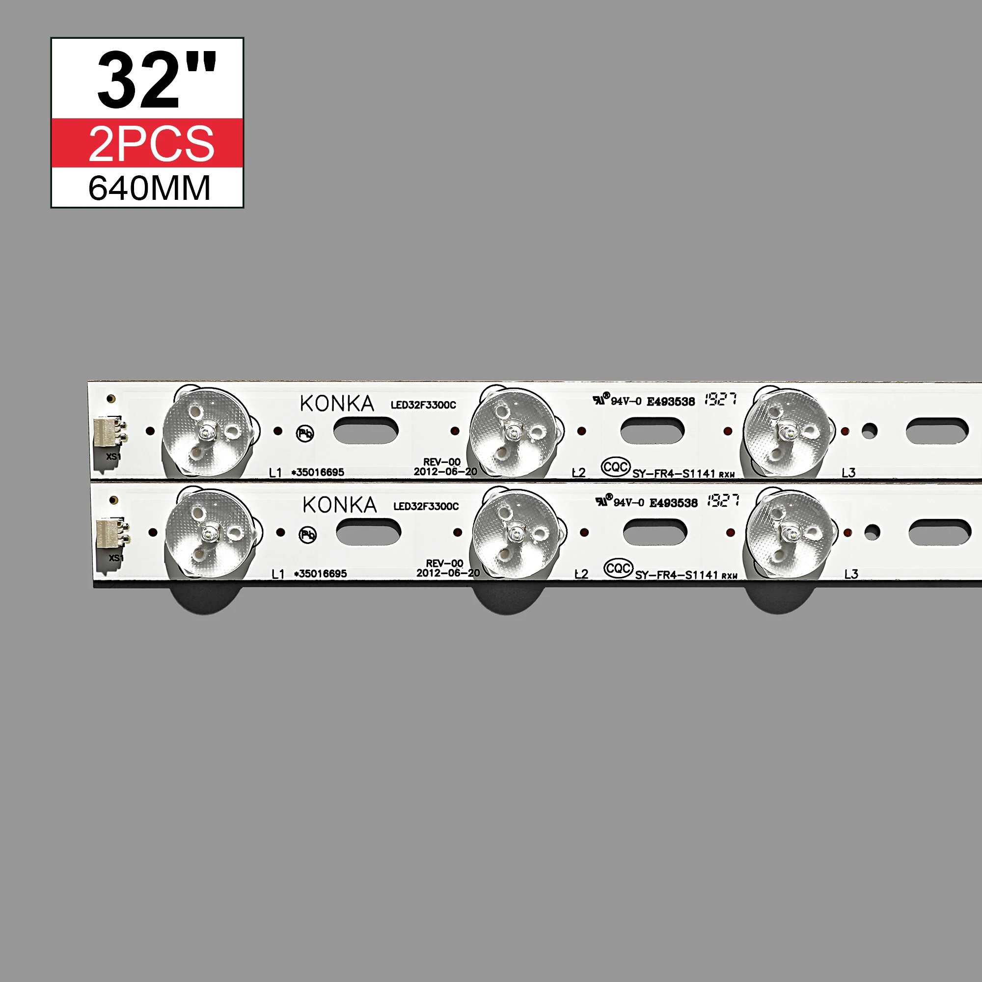 32 ġ LED TV Ʈ  Ʈ LED32F3300C 35016695 IC-BKKL32D019 32 &Konka 12-LEDs 644mm