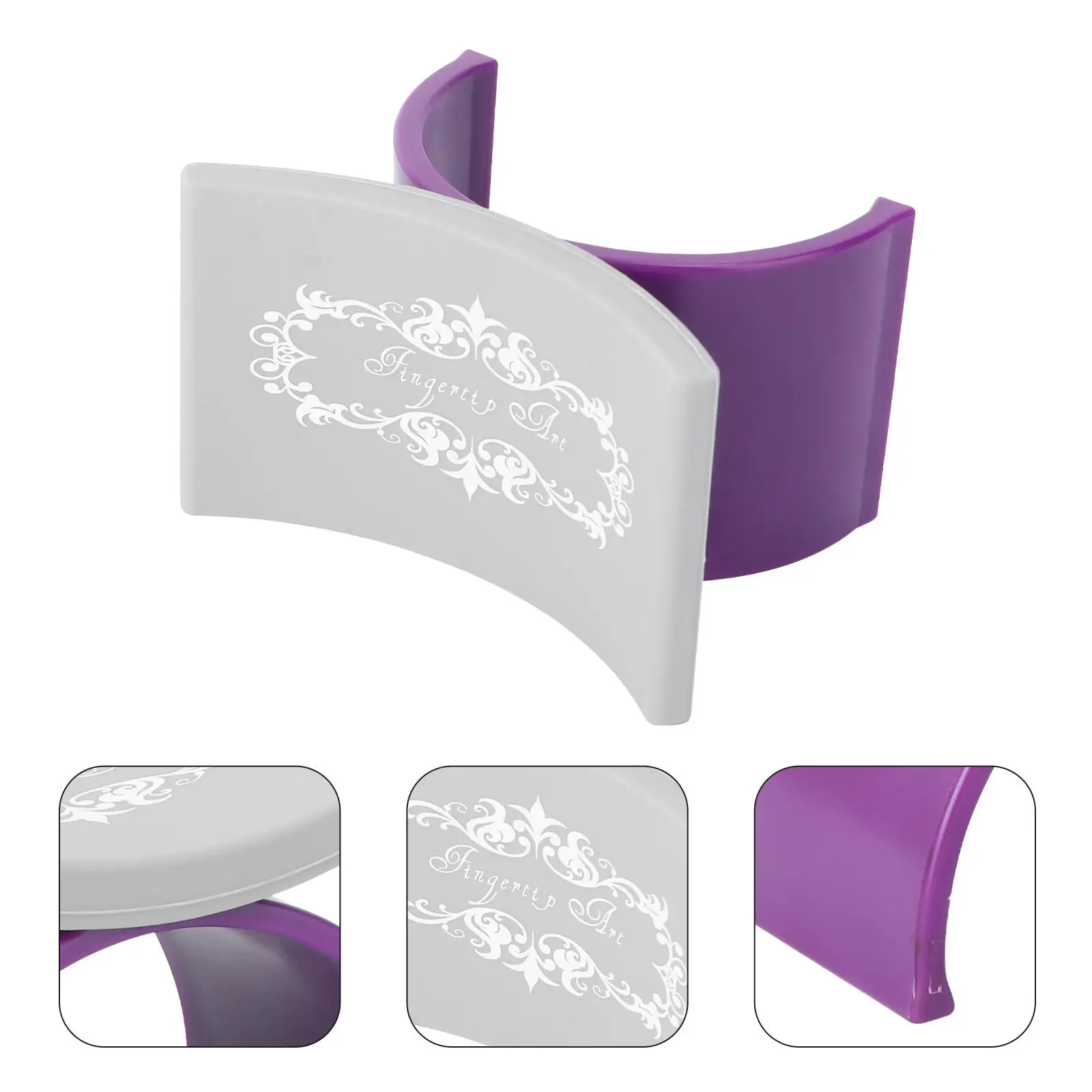 Silicone Hand Pillow for Manicure with Comfortable Wrist Support Removable Gel Cushion Portable Tool Stable Finger Design