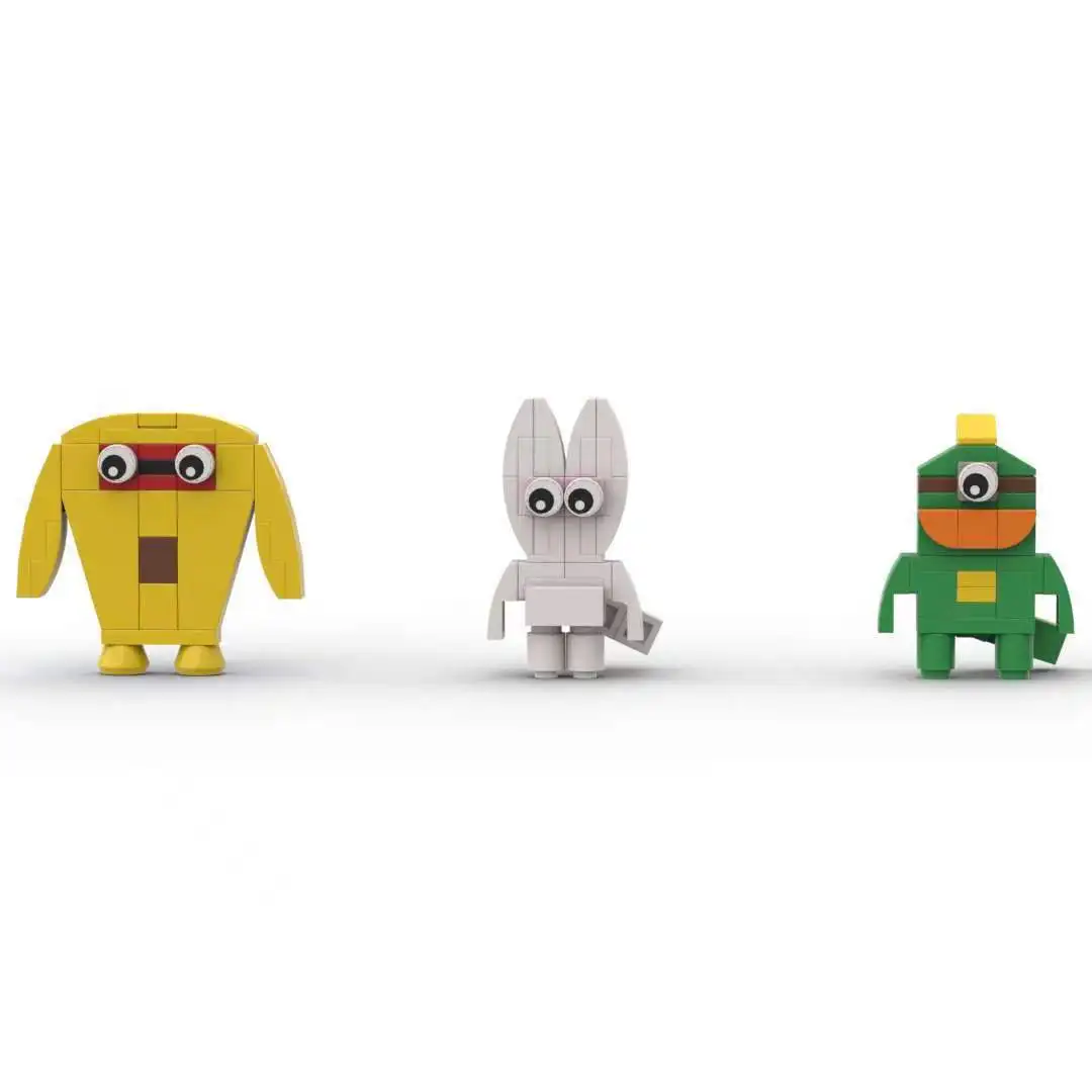 3/1 Set Joyville Bricks Horror Game Bricks Adventure Joyville Building Block Cartoon Brick Toys For Fans Kids Regali Di Natale