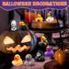 4PC Halloween Rubber Ducks, 2 Inch Halloween Themed Rubber Ducks Rubber Duck Funny Duck Toys for Halloween Party Decoration 5