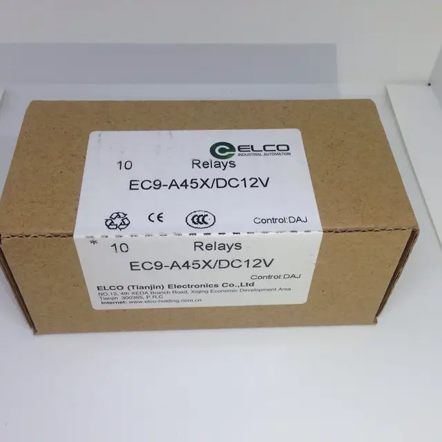 Ec9-A45X 12Vdc 220Vac 14 Láb Es84 Közbenső Relé - Image 5
